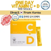 [韓國] 🇰🇷 HURUM_官方 ⭐維生素 C+D 2g x 100 支 ONEDAY VITAMIN C+D