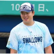 NPB 日本職棒 東京養樂多燕子2024球員版 夏季練習衣