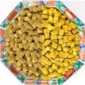 『平易行』佛手柑 (暗綠&鮮黃) (100g～500g)產地：中國 蜜餞 果乾 佛手柑粒 佛手粒 金桔錠 金桔粒 陳皮粒