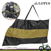 【速度公園】LOTUS 輕便型攜車袋 附肩背帶、前輪黏扣帶、碟煞及前叉保護裝置 SH-5316 拆前輪 公路車 登山車