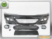 泰山美研社 b527 全新BMW E46 M3原廠型PP前保桿(含霧燈..蜂巢網.牌照板)(依當月報價為準)