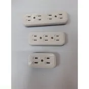 【小品五金百貨】含稅 台灣現貨-電木插座2孔 3孔 4孔 15A 125V 插座 電器