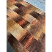 【范登伯格】 巴菲特現代時尚地毯-橘褐100x150cm