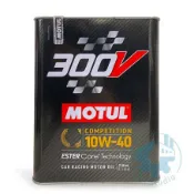 《油工坊》MOTUL 300V 10W40 酯類全合成 法國 鐵罐 雷射防偽封條 2L