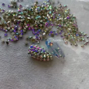 Rainbow Nail美甲尖底鑽 精品AB平底鑽 美甲鑽