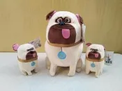 哈巴狗娃娃 正版 寵物當家~ 哈巴狗 小莫巴哥犬~哈巴狗玩偶~巴哥犬 狗娃娃 玩偶 小狗玩偶~全省配送