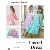 24h出貨～尺寸100-130全新夏季正品日本🇯🇵 ever closet雙面穿無袖渡假風寬擺洋裝