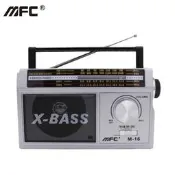 【可議價】大電池全波段變攜是大旋鈕收音機大音量老人充電式MFCRadio