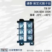 【8H快速出貨】GIKOKA通群 固定式端子台TB 3P 30A 60A 100A 公司貨 #台中實體店面