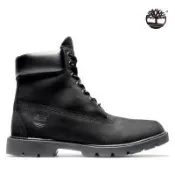 【任選2件38折】Timberland 男款黑色磨砂革6吋靴19039001