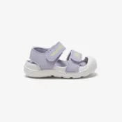 (店+)【NEW BALANCE】預購 韓國 New Balance 8809 童鞋 小童12-15 韓製護趾包頭涼鞋學步鞋 薰衣草紫白