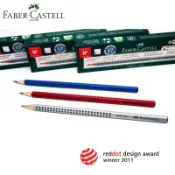 【德國Faber-Castell 】輝柏GRIP 2001 細桿三角鉛筆 點陣系列 德國製 單支