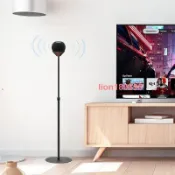 推薦 適用于蘋果Homepod mini音響落地支架伸縮金屬音箱架子底座部分訂金下單詳詢 盛百惠家居