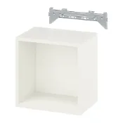 【IKEA 宜家家居】EKET 上牆式收納櫃, 白色, 35x25x35 公分