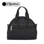 Lesportsac Round Small Satchel 手提肩背兩用包 側背包 手拿包 手提袋 半圓包 (永恆黑)