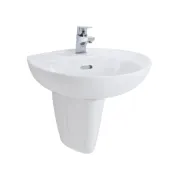 (店+)【HCG 和成】『洗樂適台南義林店』HCG和成 香格里拉壁掛式面盆 洗手台 洗臉盆(增安全) 白色 LF999SR