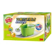 本月熱銷推薦 滿額再折【史代新文具】3M T0 輕巧手壓式旋轉拖把組
