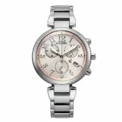 大高雄鐘錶城 CITIZEN 星辰 FB1450-53W XC系列 亞洲限定款/情人節推薦款/光動能計時腕錶 /玫瑰金面 35mm｜樂天領券現折★全館特惠中★指定刷卡回饋10%