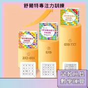 隔日達🚛舒爾特專注力訓練神器 舒爾特方格 口算練習機 早教教具 記憶力練習 協調性訓練 邏輯思維練習 反應力訓練