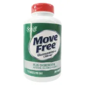 Move Free 益節葡萄糖胺+軟骨素+MSM+維生素D+鈣錠 240錠 益節葡萄糖胺五合一