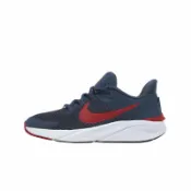 ACS跨運動 Nike 慢跑鞋 Star Runner 4 NN GS 大童 女鞋 藍 紅 運動鞋 DX7615-406
