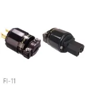 （可開發票/報價單）特價古河FURUTECH FI-11(G) 紫銅鍍金插頭 hifi音響配件 電源插頭