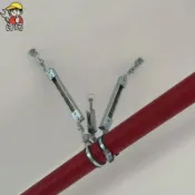 抗震支架消防管道水管電纜橋架風管側雙向抗震支吊架