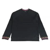 【Paul Smith】PAUL SMITH布標簽名LOGO純棉圓領長袖T恤(男款/黑)