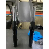 (阿斌精品二輪館)SYM 4MICA KOSO前土除 土封 前叉防護蓋 越野風格