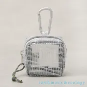 earth music&ecology 登山扣網格透明迷你收納包(01002141800)