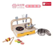 Classic World 木頭玩具 美味披薩烤爐/桌上型雙面火烤爐 (多款可選) 扮家家酒【朶玫黎官方直營】