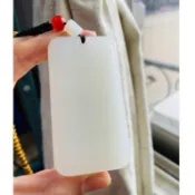 和闐羊脂白玉 溫潤羊脂白無事牌和田玉80g 肉質細膩無暇溫潤 蘇州大師認證上等白料 附證 藏盒