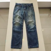 二手【LEVI'S】511低腰彈性修身褲管口袋牛仔褲W30 L34藍色