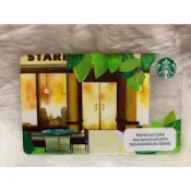 菲律賓 星巴克 STARBUCKS 2015 星巴克門市 限量 隨行卡 儲值卡 星巴克卡 收藏