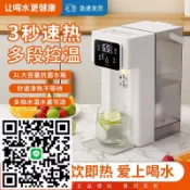 快樂購一店 110V出口新款飲水機即熱式桌面臺式速熱水機臺灣