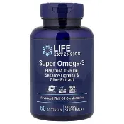 【iHerb】Life Extension, 超級歐米伽-3，60 粒軟凝膠