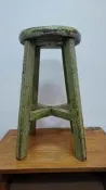 (很早期)售懷舊實木圓凳(椅子)
