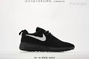 【可開發票】【款多多】耐吉 Nike Roshe Run 奧運倫敦一代 網面輕便透氣跑步款 黑灰 5881-1【满额免運