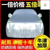 【現貨免運】汽車專用車衣車罩遮陽擋可伸縮套車子蓋布防雨車棚隔熱防塵罩