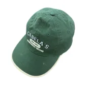 【DOKODEMO】Cabela's 六片式棒球帽，綠色，古著