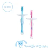 [亞米兔Yummy Rabbit] 矽膠牙刷 嬰幼兒防吞練習矽膠牙刷 按摩型