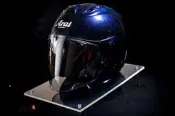 傳璽騎士部品【ARAI SZ-Ram4 】東單限定珍珠藍彩繪帽|3/4罩|珍珠亮粉|東單限定|寶石藍|