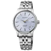 【SEIKO 】Presage 調酒師 雞尾酒 冰川藍色面盤機械錶4R35-06S0B 34mm 現代鐘錶SK016