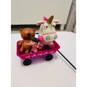 神偷奶爸 絕版 獨角獸白馬 托車 怪獸電力公司 阿布 熊娃娃 合售 公仔