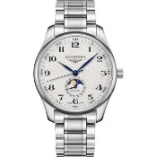 【LONGINES 浪琴】Master 巨擘系列月相機械錶-42mm(L2.919.4.78.6)