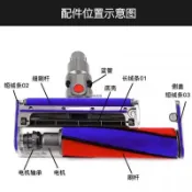 【川澤百貨】藍色軟管零件 更替戴森軟質碳纖維毛刷吸頭軟管 dyson吸頭軟管破損 吸頭軟管維修 軟管