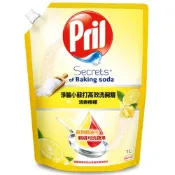 來易購 Pril 淨麗 小蘇打高效洗碗精 檸檬 補充包 1L