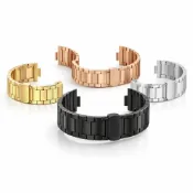 【一珠竹節鋼錶帶】適用 高馳 COROS APEX 4 2 Pro PACE 4 3 錶帶寬度 22mm 金屬不鏽鋼
