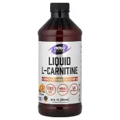 【iHerb】NOW Foods, 運動系列液體左旋肉鹼，柑橘味，16 液量盎司（473 毫升）