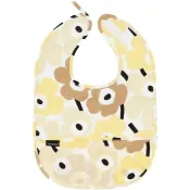 Marimekko Mini Unikko, 奶油×米色 兒童 防水圍兜兜
